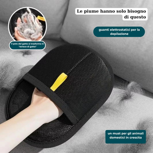 Veinese™ Guanti Elettrostatici per Peli di Animali