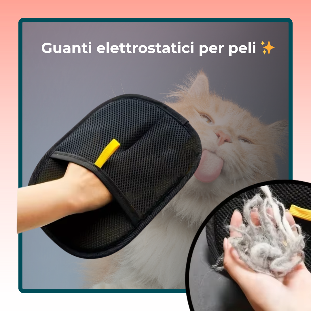 Veinese™ Guanti Elettrostatici per Peli di Animali