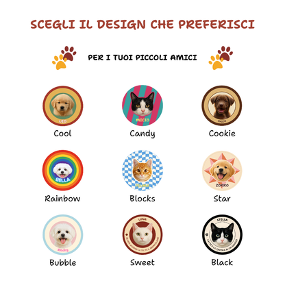 Tappeto Personalizzato per Animali Domestici