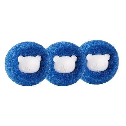 3x Sfera Cattura Pelucchi per Lavatrice