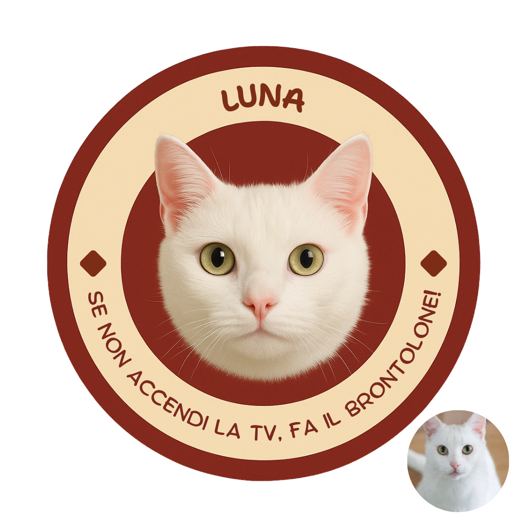 Tappeto Personalizzato per Animali Domestici