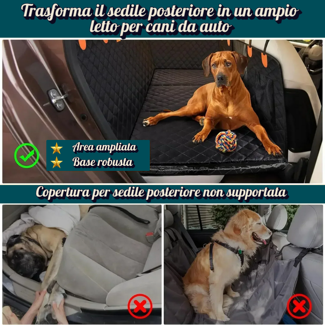 Veinese™ ViaggioPet Letto Auto Estensibile per Animali Domestici