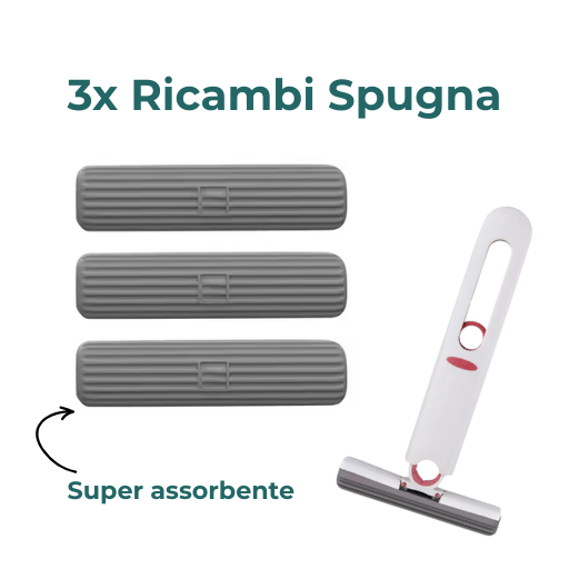 3x Ricambi Spugna – Super Assorbente